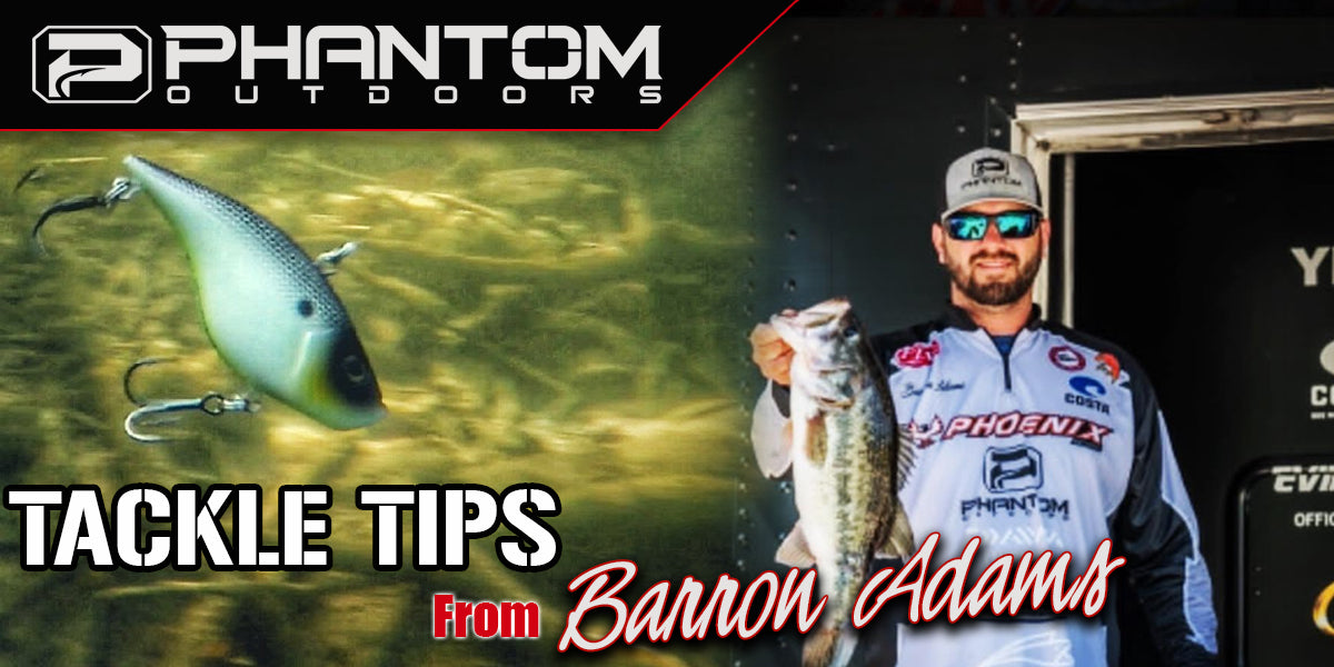 TOURNAMENT GRADE TIPS AND TRICKS: LIPLESS CRANKBAIT TIPS FROM BARRON ADAMS