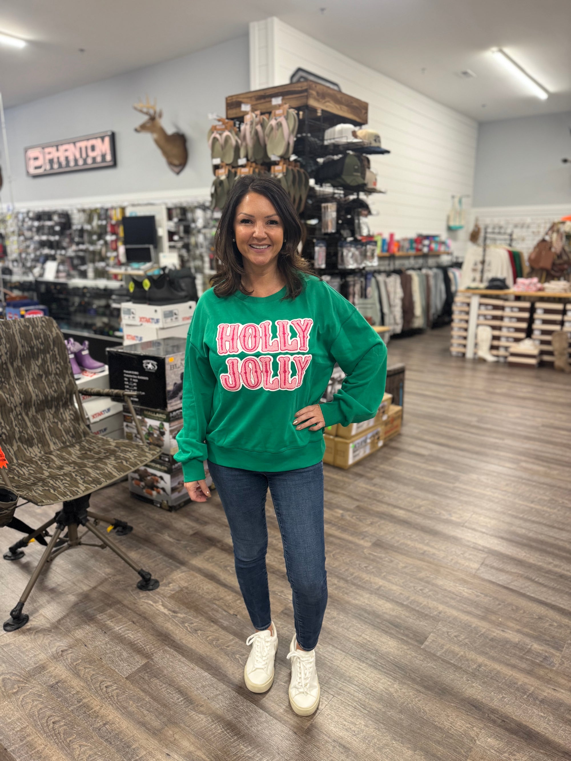 Holly Jolly Christmas Sweatshirt