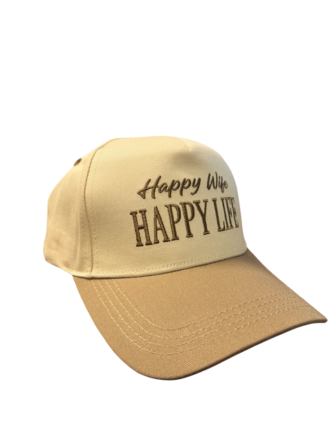 Happy Wife Happy Life Hat