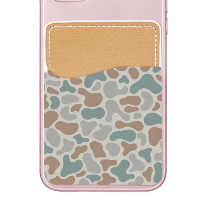 Camo Phone Pocket