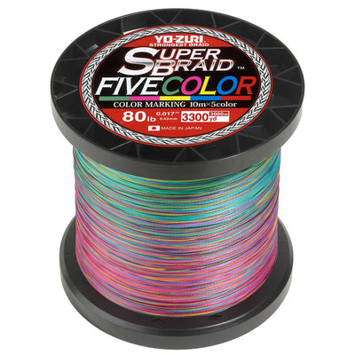 YO-ZURI Super Braid Five Color Fishing Line