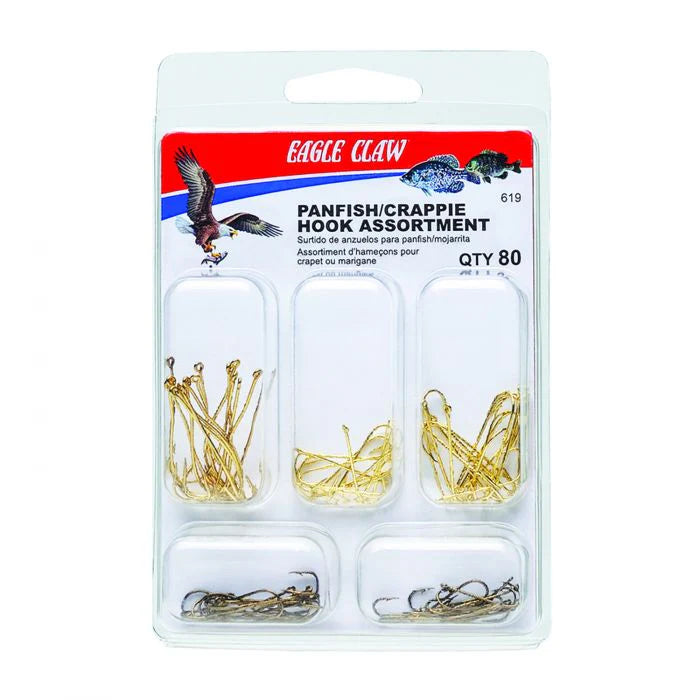 Eagle Claw Crappie/Panfish Hook Assortment Kit