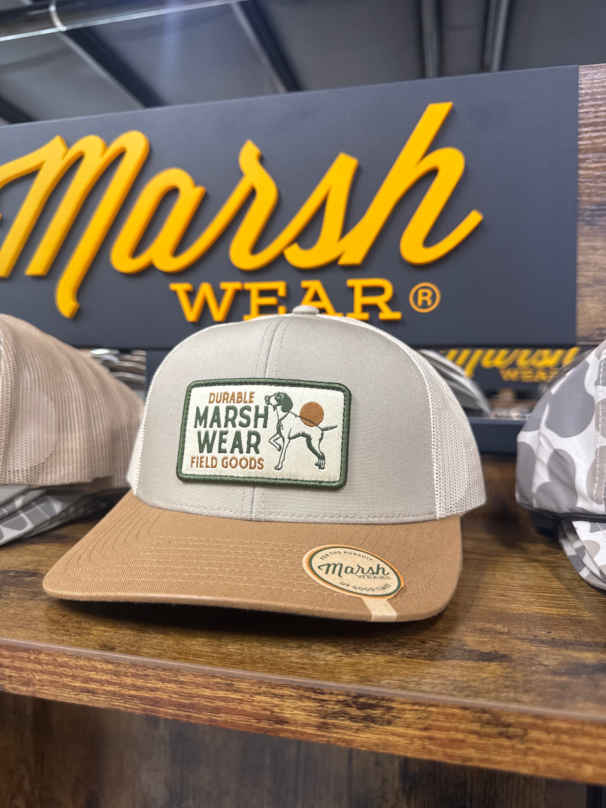 Marsh Wear Field Trucker Hat - Brown