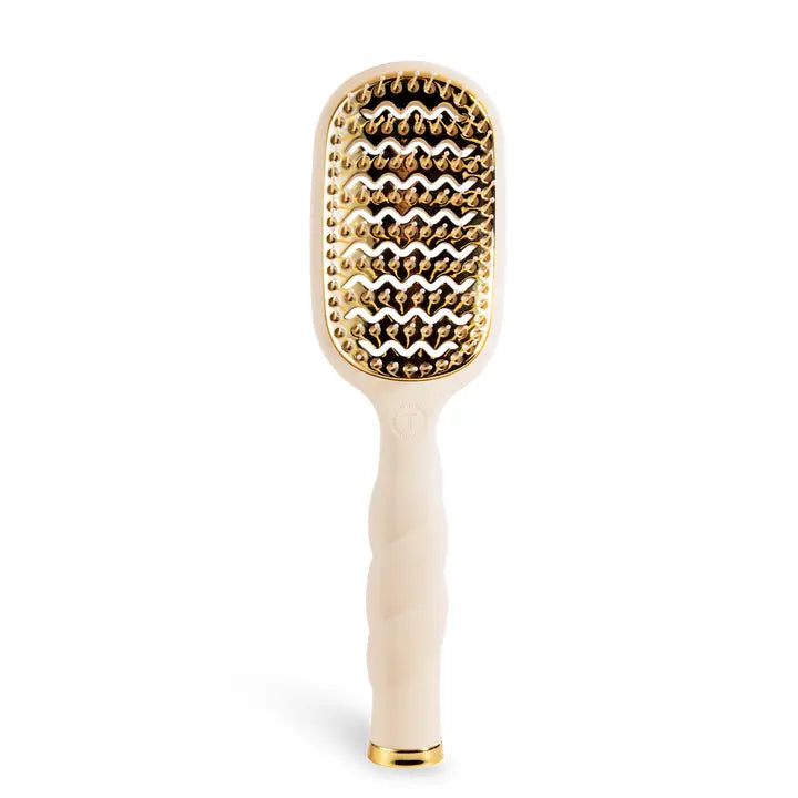 Vented Hair Brush - Tan