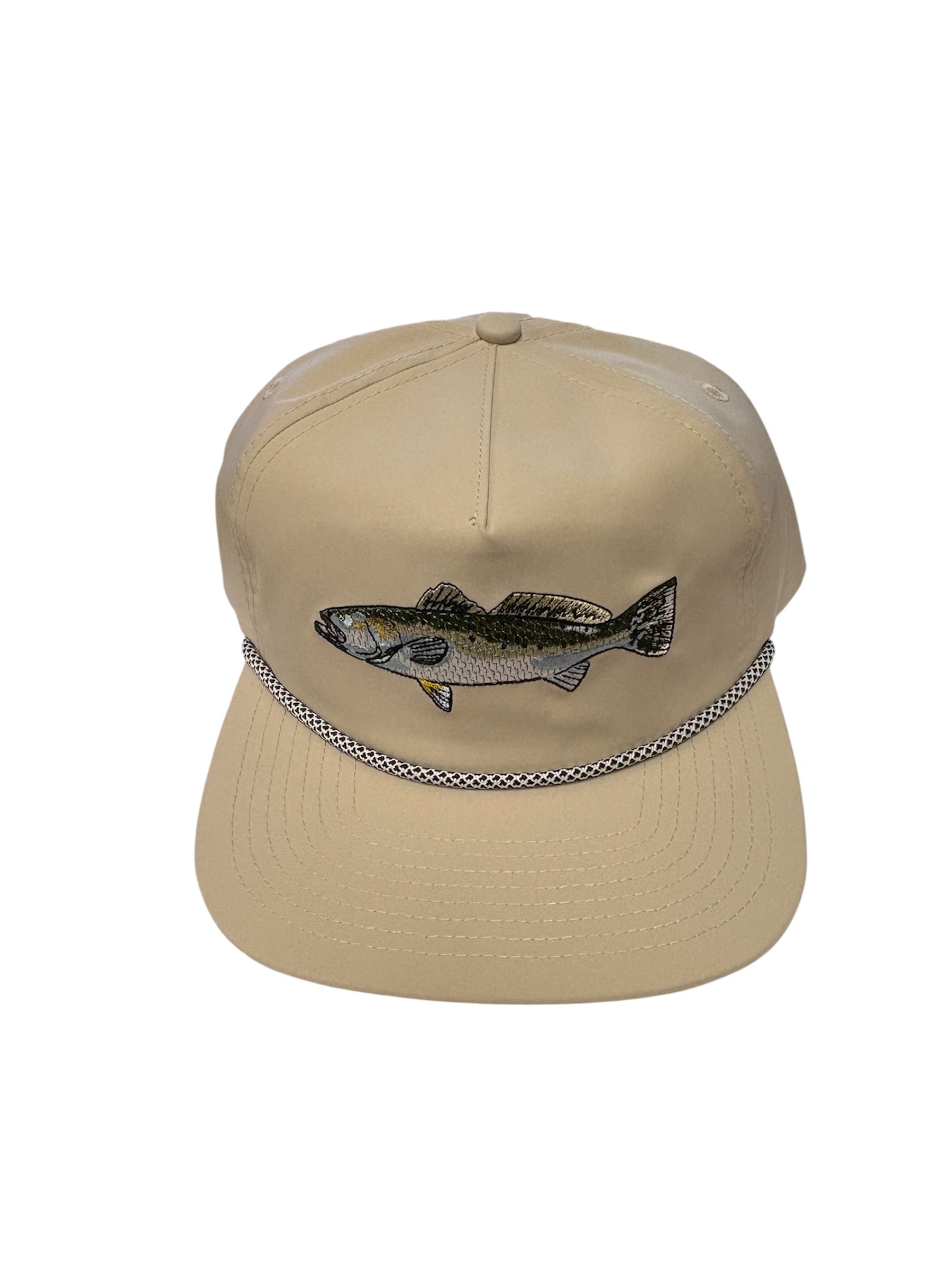Local Boy Sea Trout Low Profile Rope Hats - Light Khaki