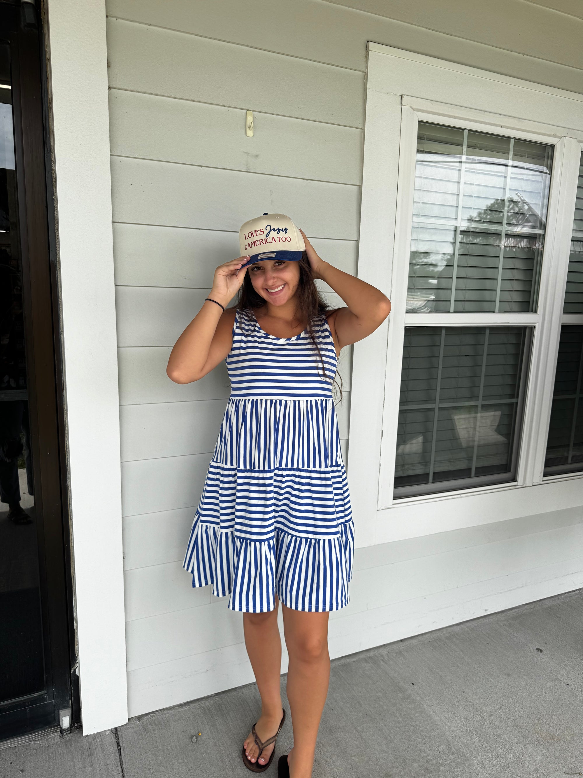 Striped Mini Dress