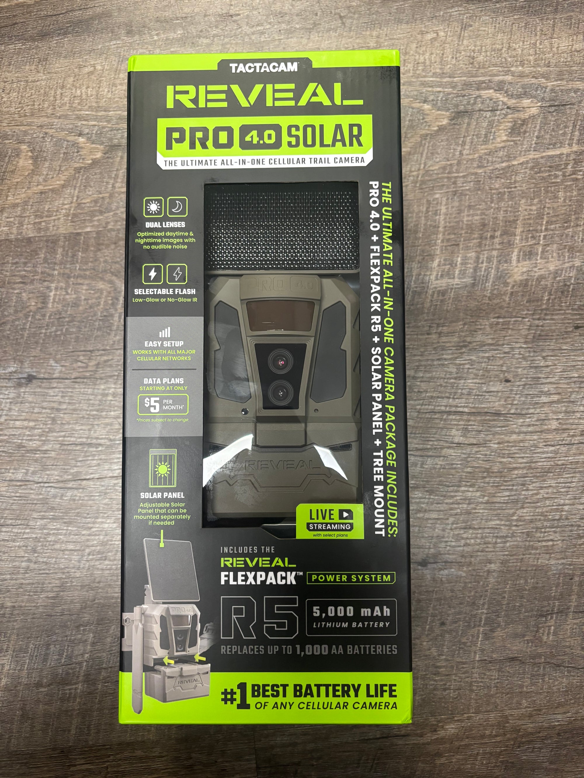 Tactacam Reveal Pro 4.0 Solar Trail