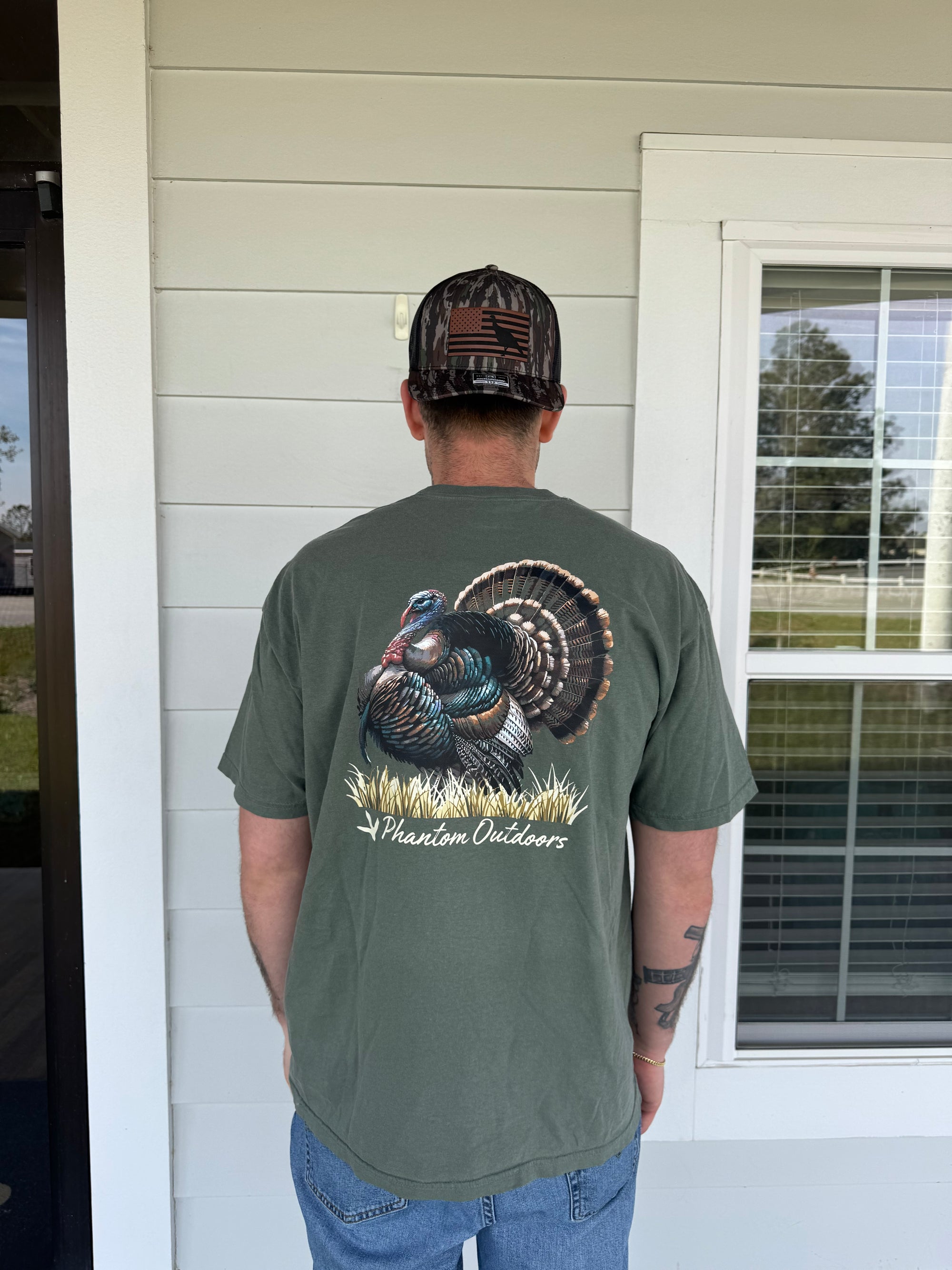 Phantom Moss Green Turkey T-Shirts