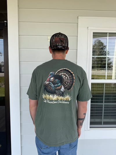 Phantom Moss Green Turkey T-Shirts