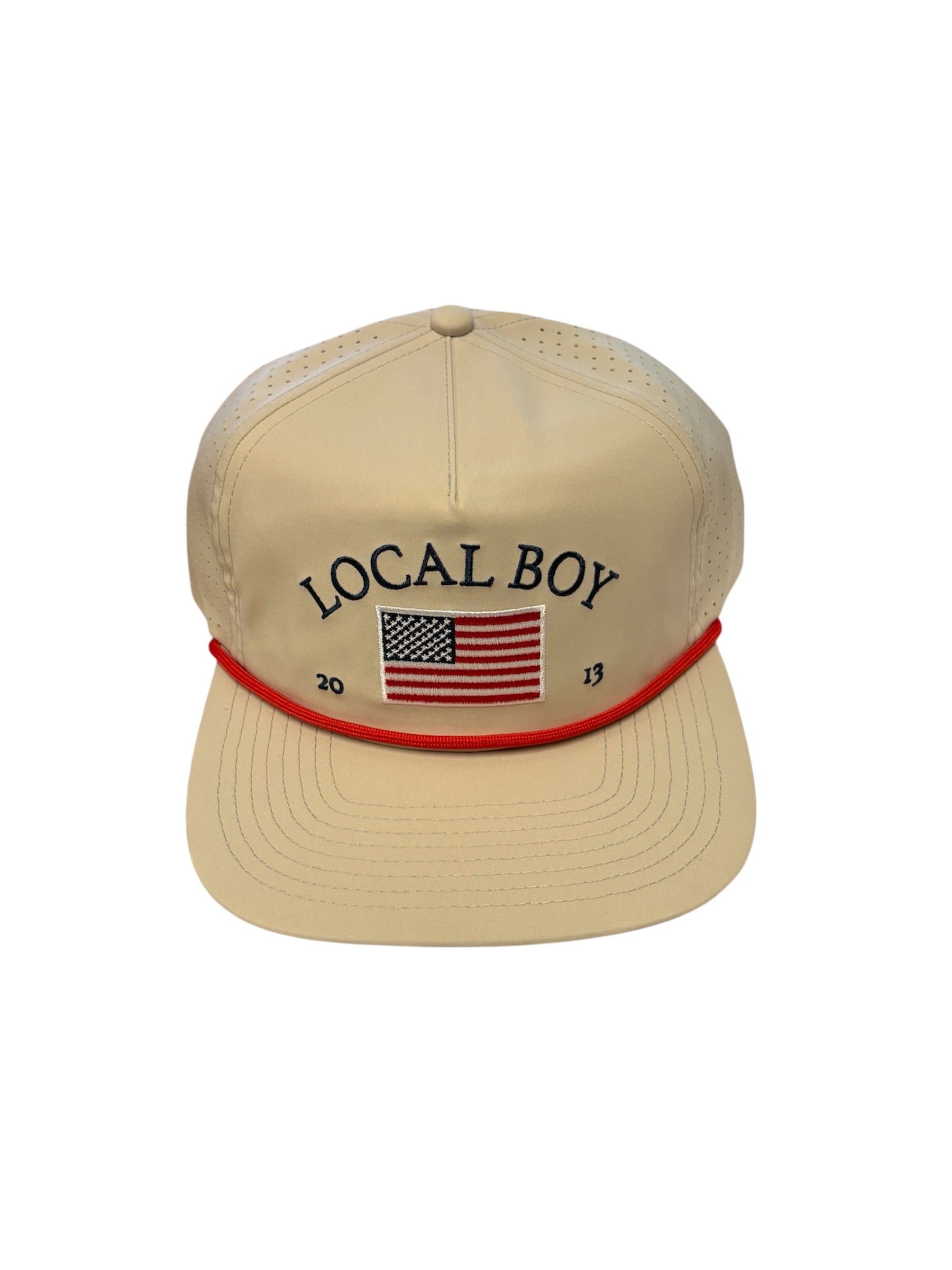 Local Boy Good Ole 'Merica Performance Low Profile Rope Hats