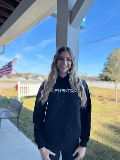 Phantom Outdoors Black & Orange Hunting Hoodie