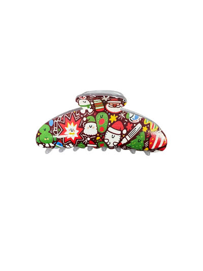 Christmas Claw Clips