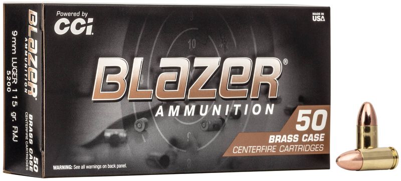 CCI Blazer Brass Ammunition