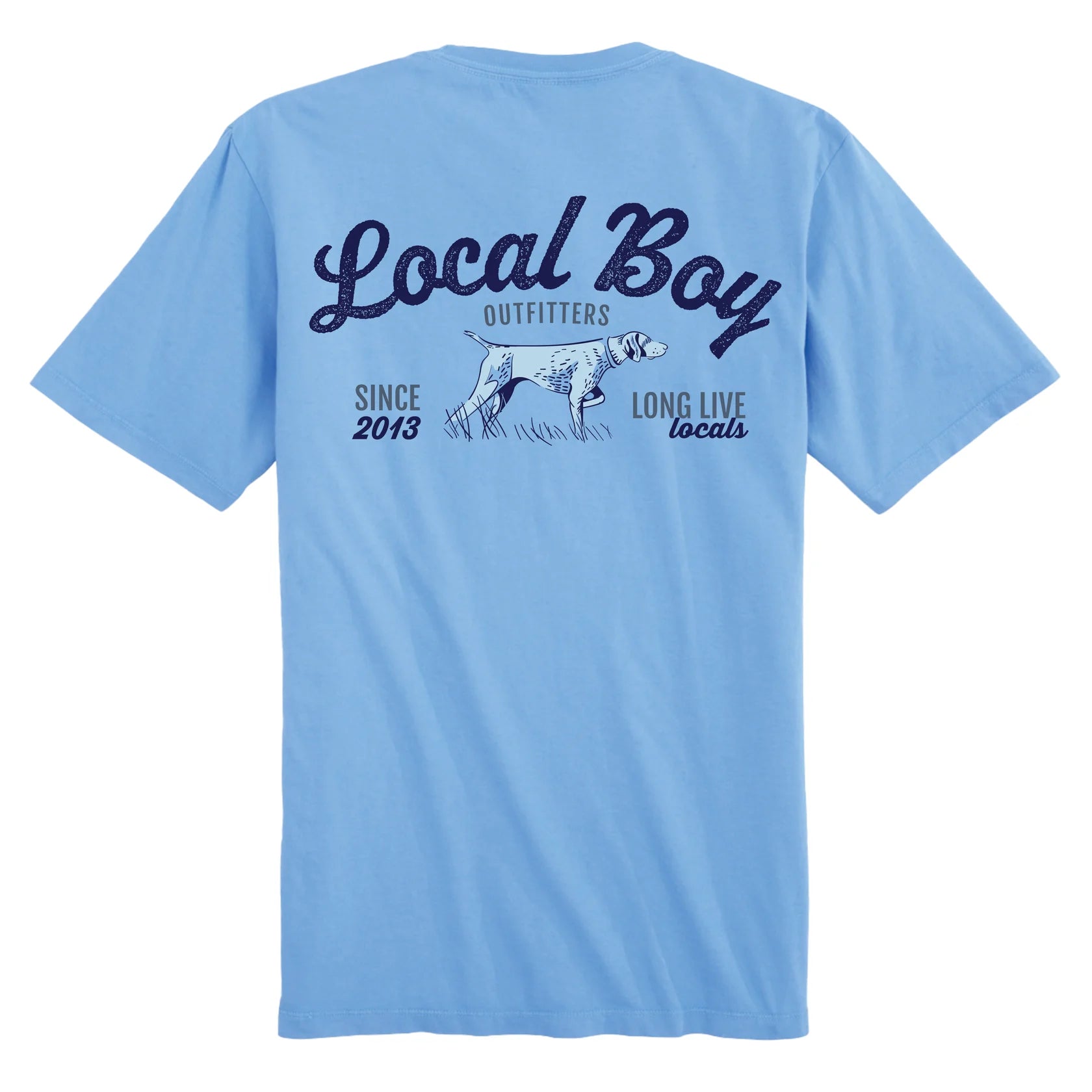 Local Boy Bird Dog Arch T-Shirts