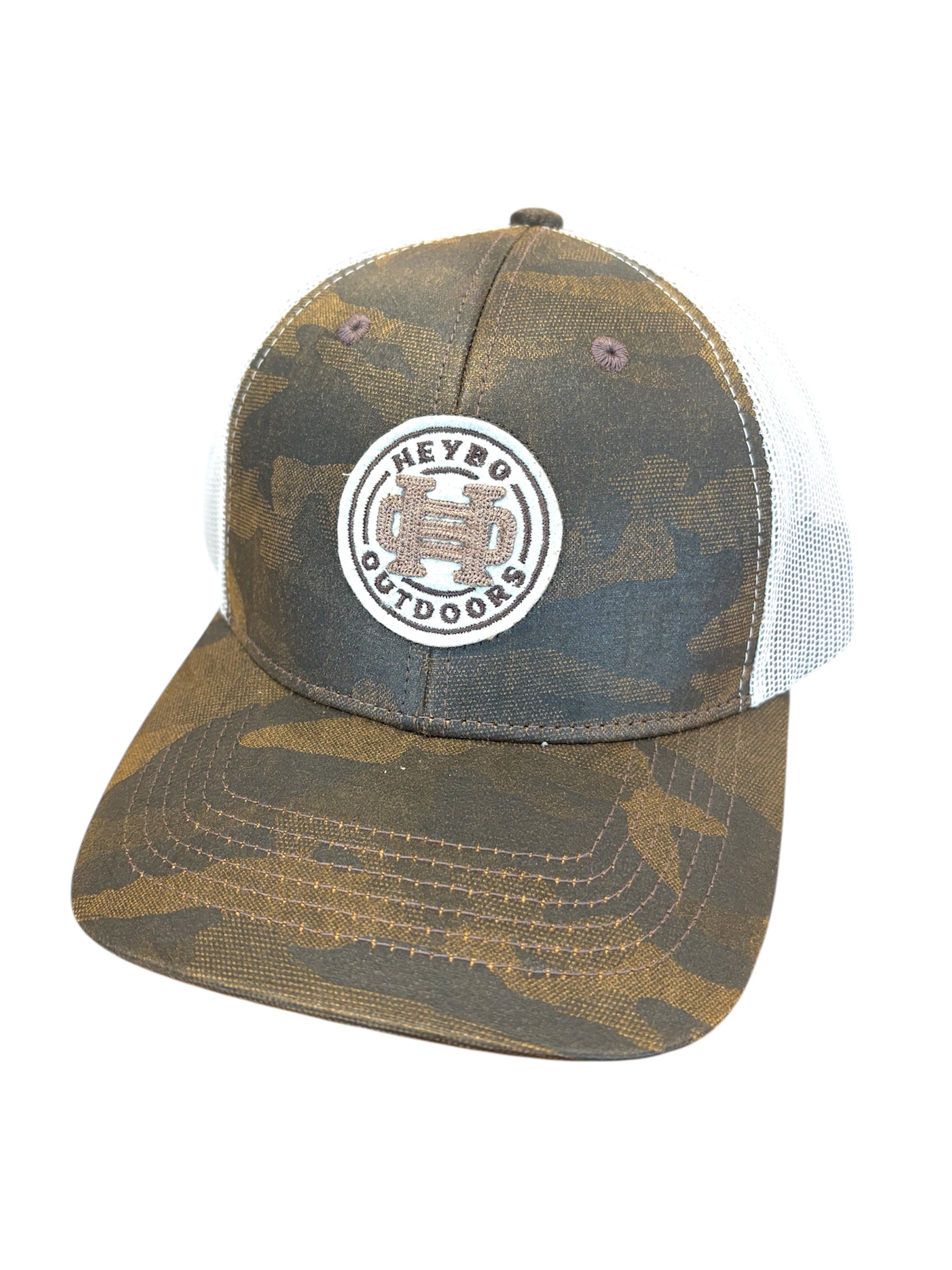 HEYBO Camo Felt Patch Hat - Olive