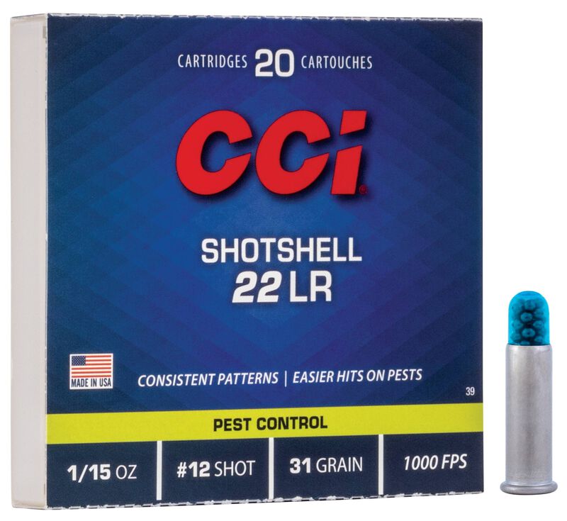 CCI Rimfire Shotshell Ammunition