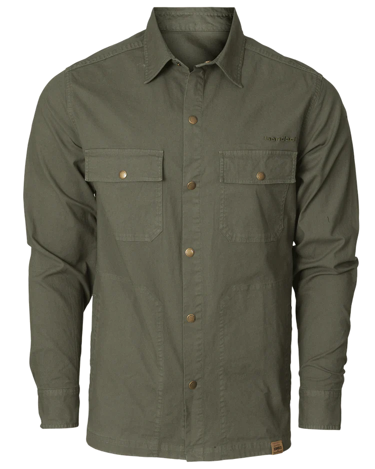 Banded Canvas Camp Shirts