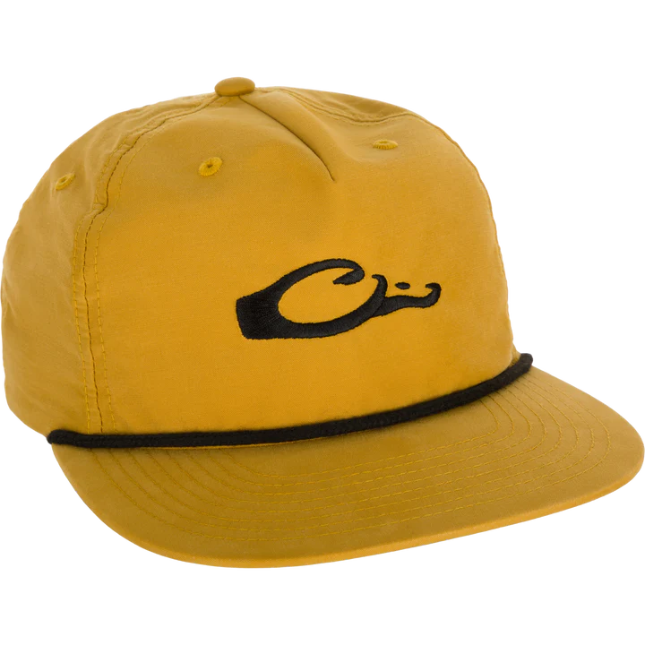 Drake Logo Rope Caps - Biscuit/Black