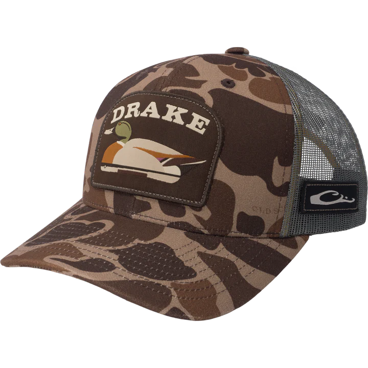 Drake Mallard Decoy Mesh Back Cap