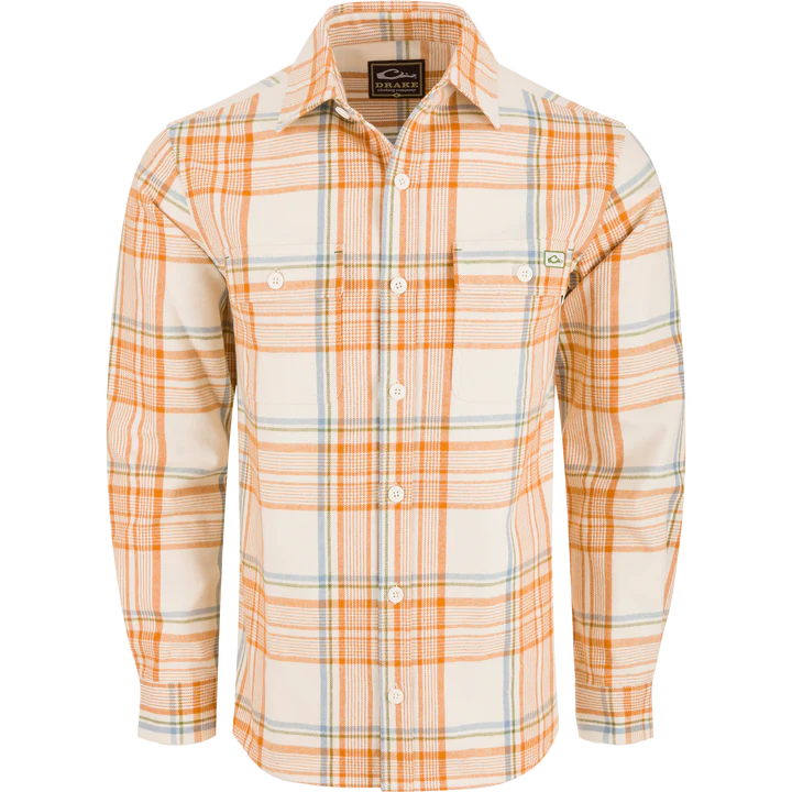 Drake's Legacy Flannel Plaid Shirts