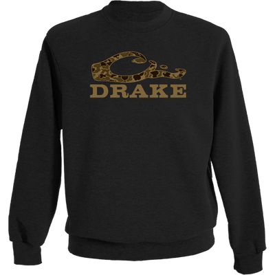 Drake's Old School Graphic Crew Sweatshirts