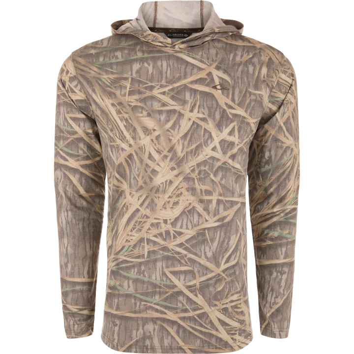 Drake Tri Blend Long Sleeve Hoodies