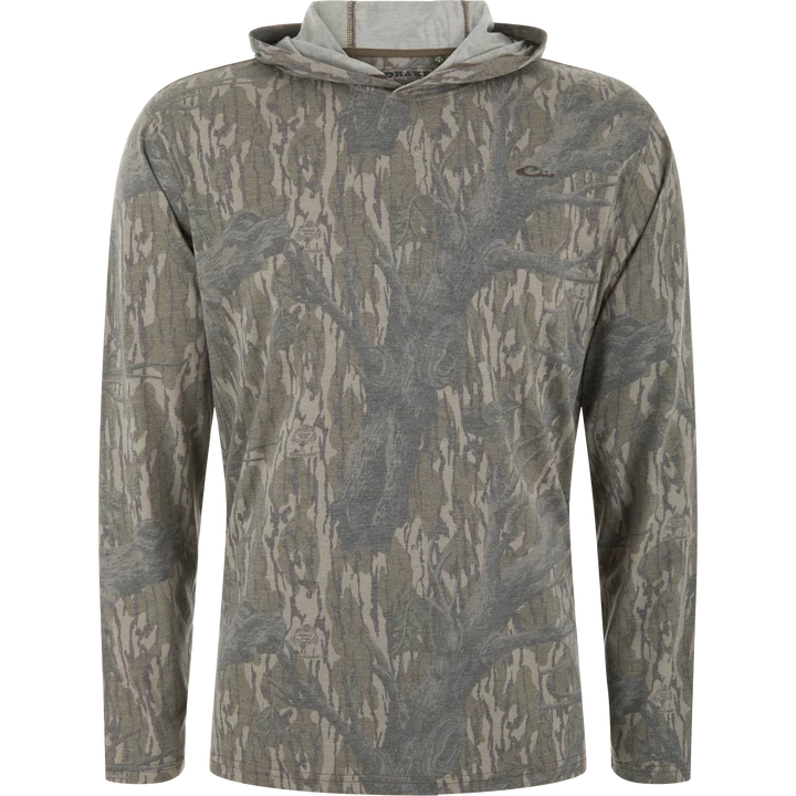 Drake Tri Blend Long Sleeve Hoodies