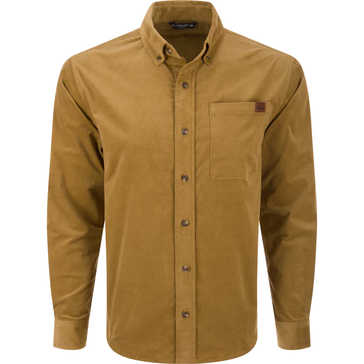 Drake Mid-Wale Corduroy Shirts