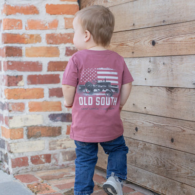 Old South Tractor Toddler Short Sleeve
