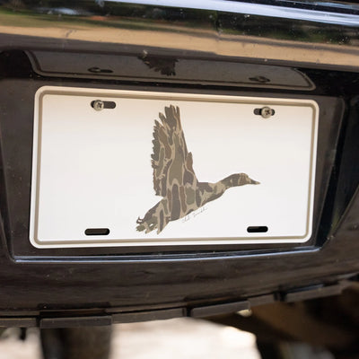 Old South Duck Wings Thicket Camo - License Plate
