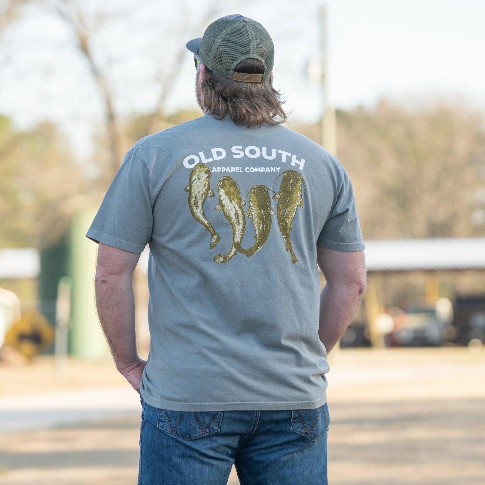 Old South Flat Head Catfish - Short Sleeve