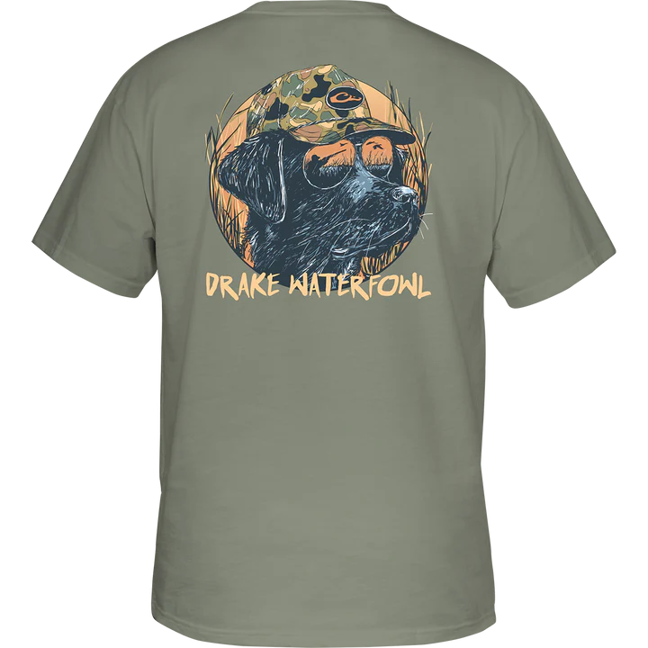 Pop Art Old School Lab T-Shirt