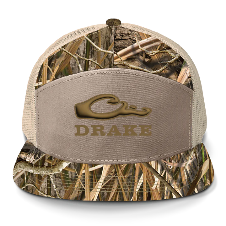 Drake X Lost Hat Sa7age & Panel Caps - Mossy Oak Shadow Grass Habitat