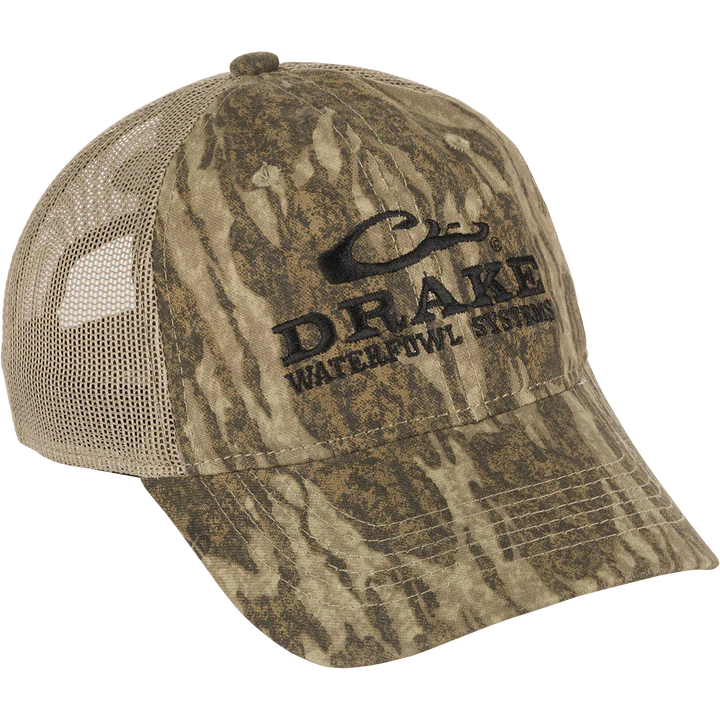 Drake Mesh Back Camo Caps