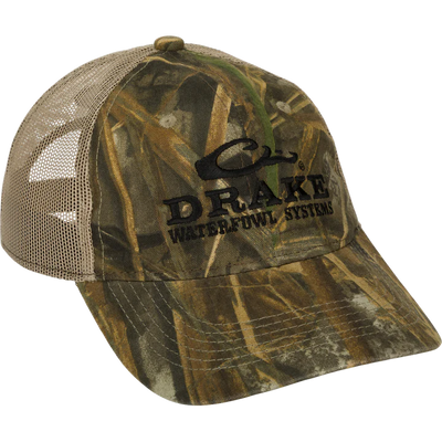 Drake Mesh Back Camo Caps