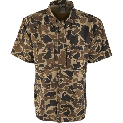 Drake EST Camo Flyweight Wingshooter's Shirt S/S !