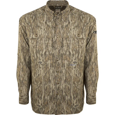 Drake EST Camo Flyweight Wingshooter's Shirt L/S !