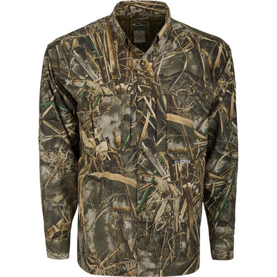 Drake EST Camo Flyweight Wingshooter's Shirt L/S !