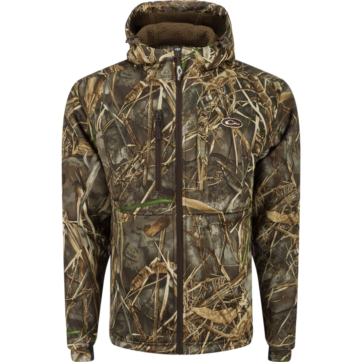 MST Hole Shot Hooded Windproof Eqwader Full Zip Jacket