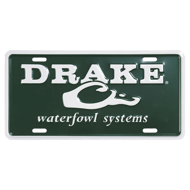 Drake License Plate - Green