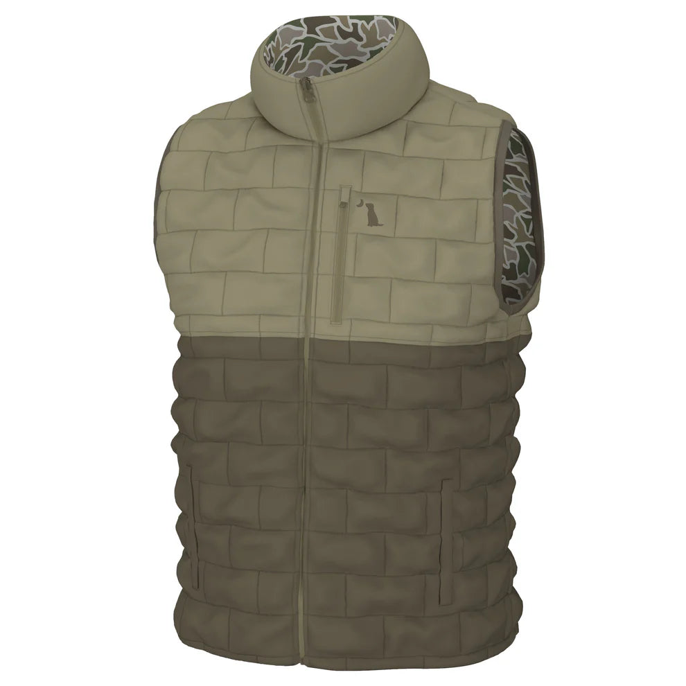 Local Boy's Duck Down Reversible Vest