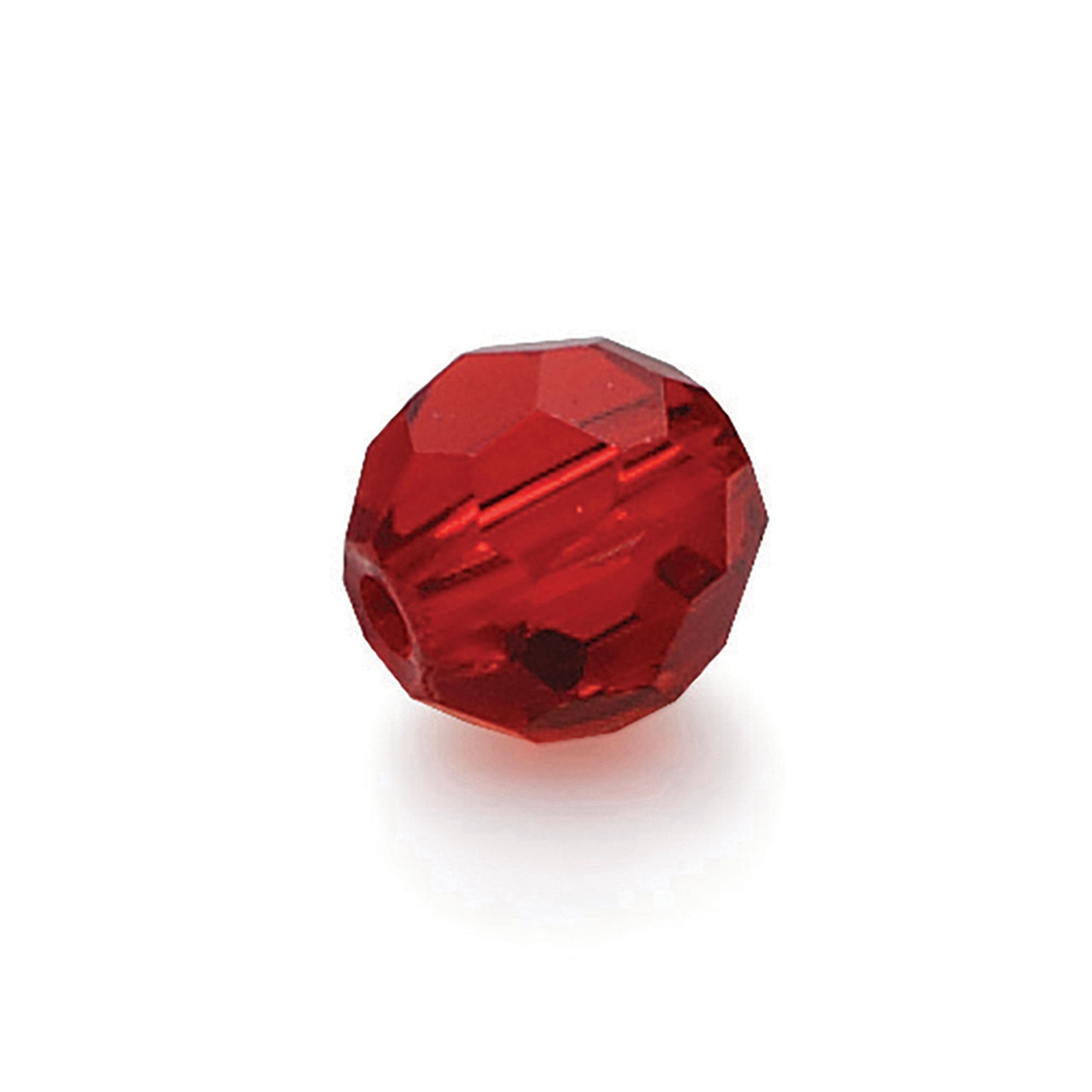 Eagle Claw Lazer Faceted Glass Beads - 10mm