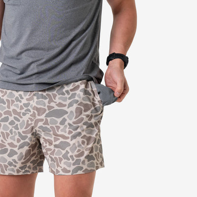 Burlebo Classic Deer Camo Everyday Shorts