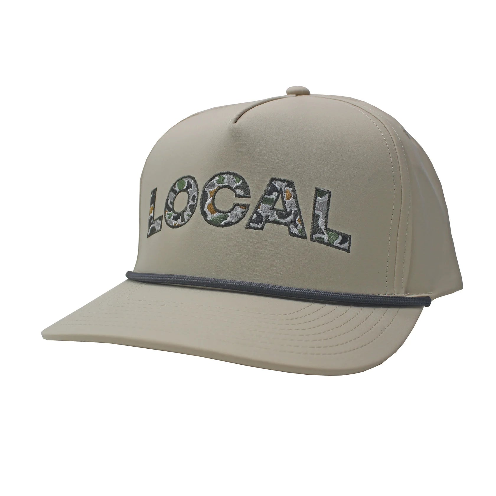 Local Girl Camo Rope Hats - Light Khaki
