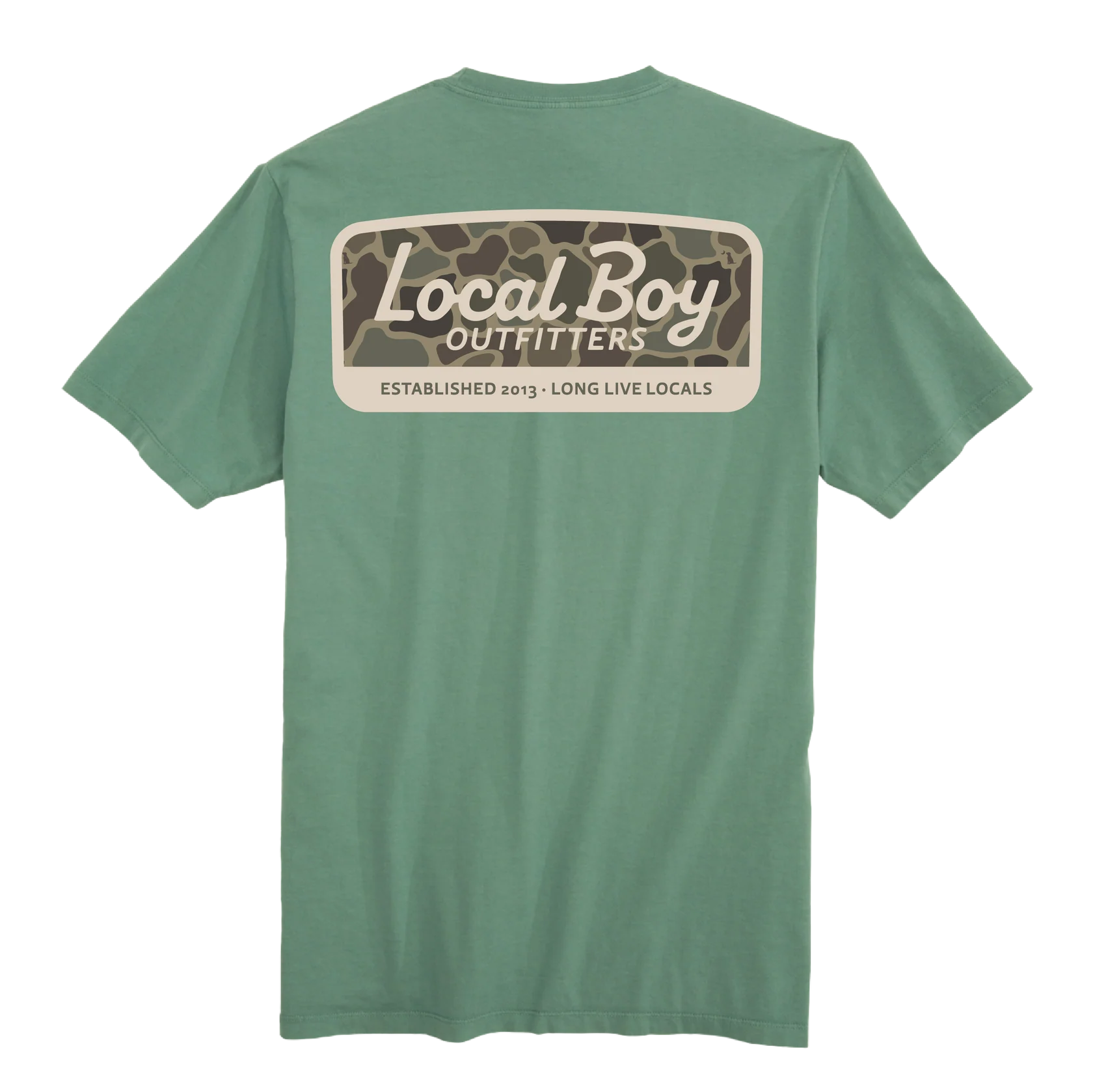 Local Boy Brush Camo Mark T-Shirts