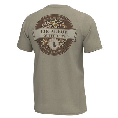 Local Boy Graphic Short Sleeve Heather Blend Performance Shirts