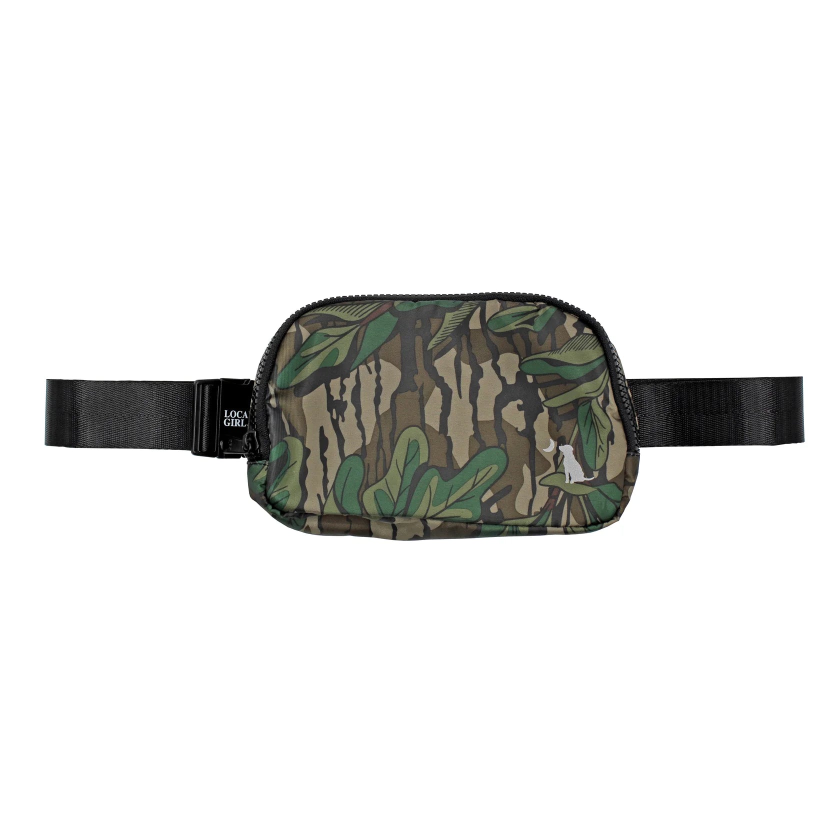 Local Girl Cross-Body Bag - Green Leaf