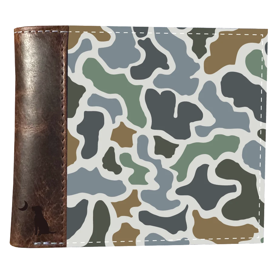 Local Boy Camo Bi-Fold Wallets