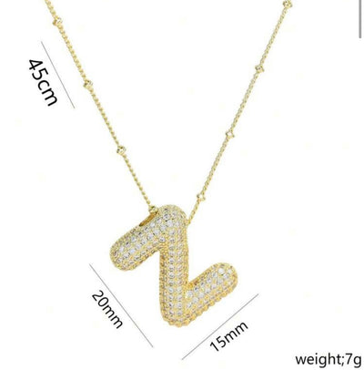 Ladies Letter Necklaces