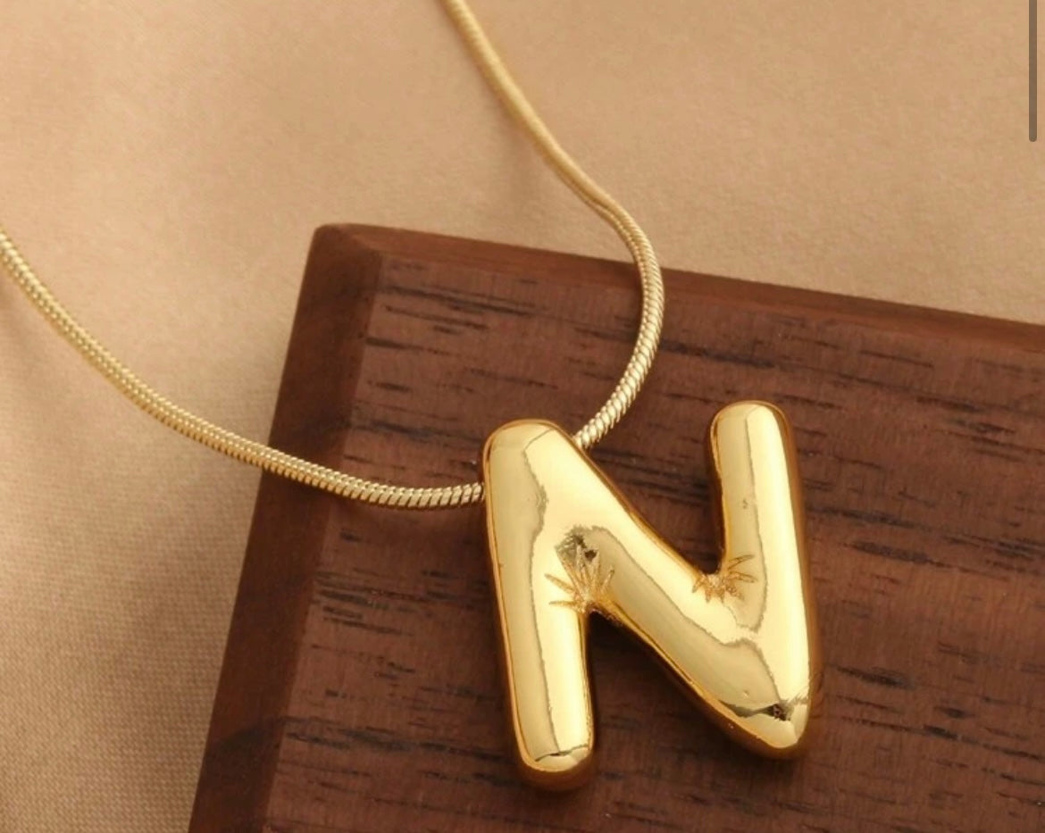 Ladies Letter Necklaces